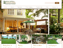 Tablet Screenshot of bayscapesinc.com